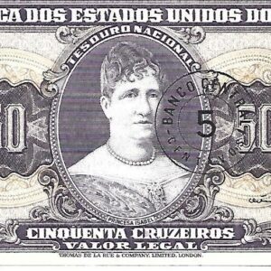 Cinquenta Cruzeiros Estampa 2 Carimbada