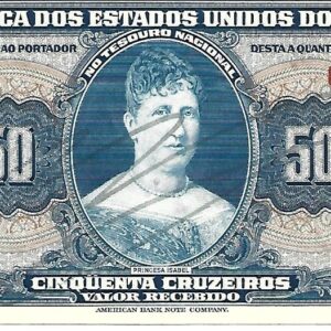 Cinquenta Cruzeiros Estampa 1 Rubricada