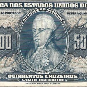Quinhetos Cruzeiros Rubricada MBC