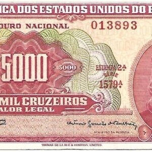 Cinco Mil Cruzeiros Estampa 2 MBC