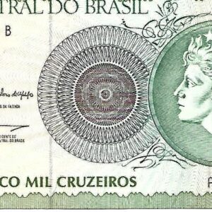 Cinco Mil Cruzeiros Estampa 3