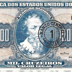 Mil Cruzeiros Carimbada