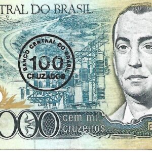 Cem Mil Cruzeiros JK Carimbada