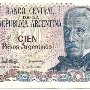 Cem Pesos Argentinos 1985