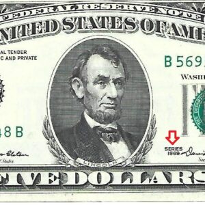 Cinco Dolares 1969 MBC