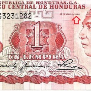 Um Lempira 1980